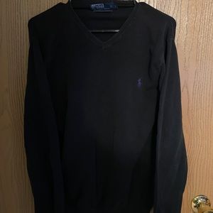 Polo Ralph Lauren Black/Purple Sweater